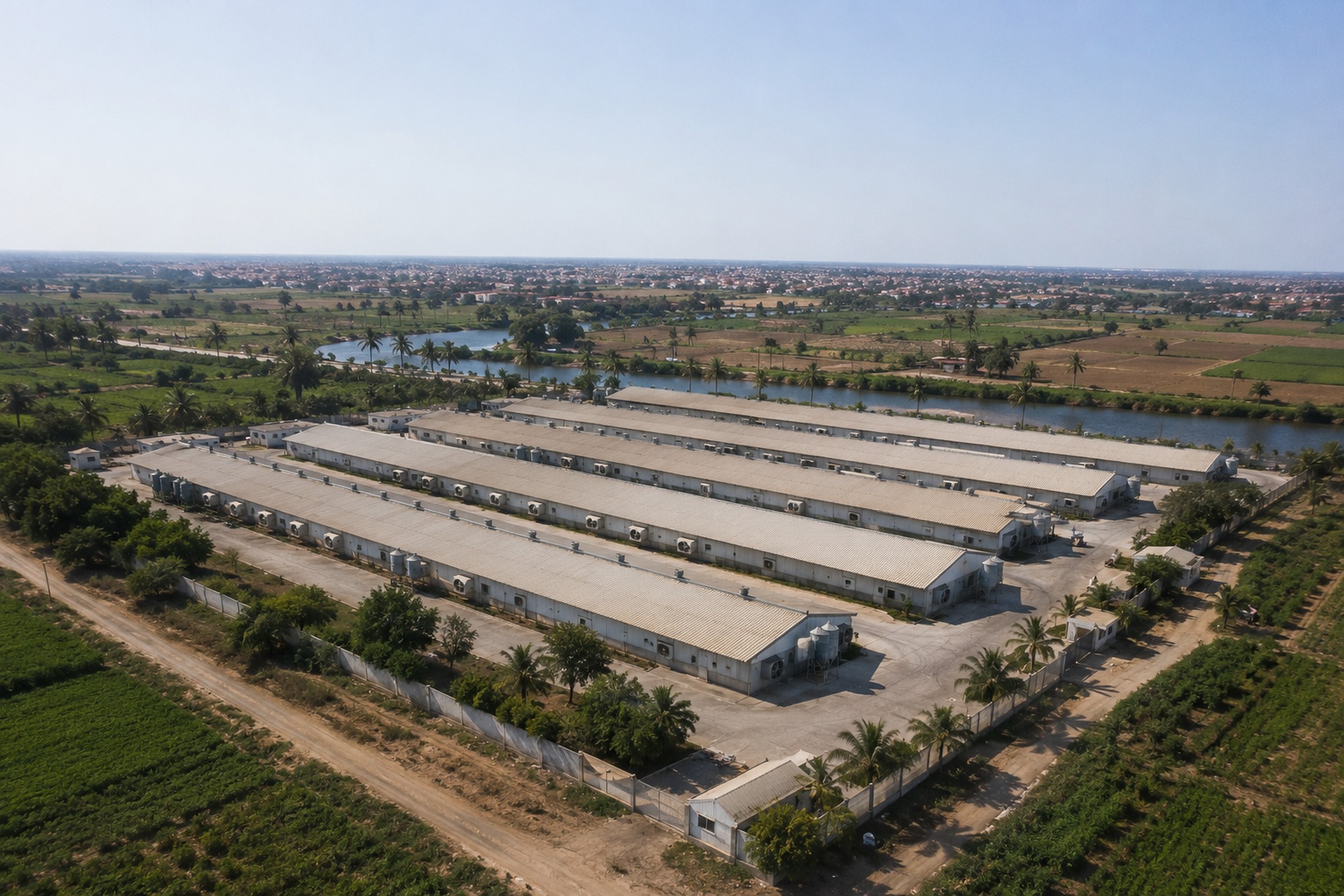 Delta Greens Facility Aerial